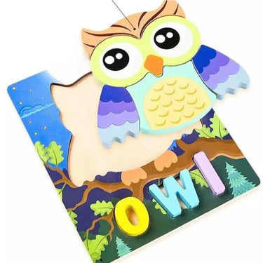 ASSORTED WOODEN ANIMAL PUZZLE